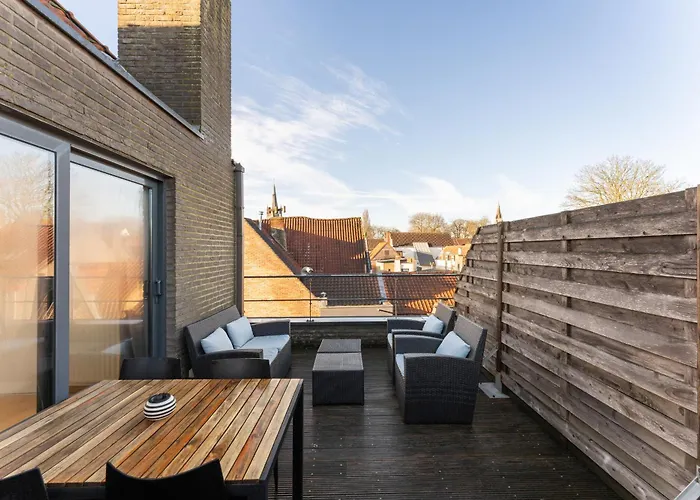Duplex In Hartje Brugge Met Ruim Zonneterras 2P